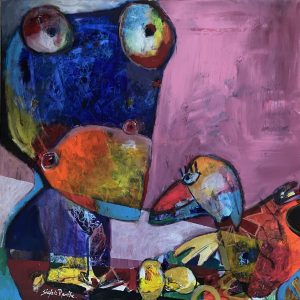Shefali Ranthe | Kunst - Golden eggs